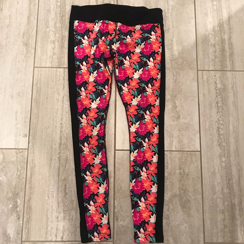 Lorna Jane Floral Workout Pants